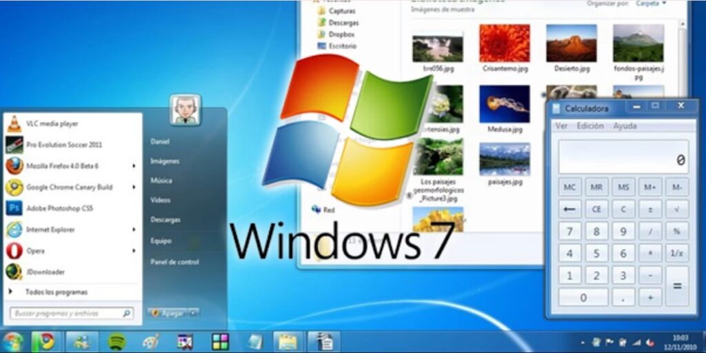 برنامج تعريفات ويندوز 7